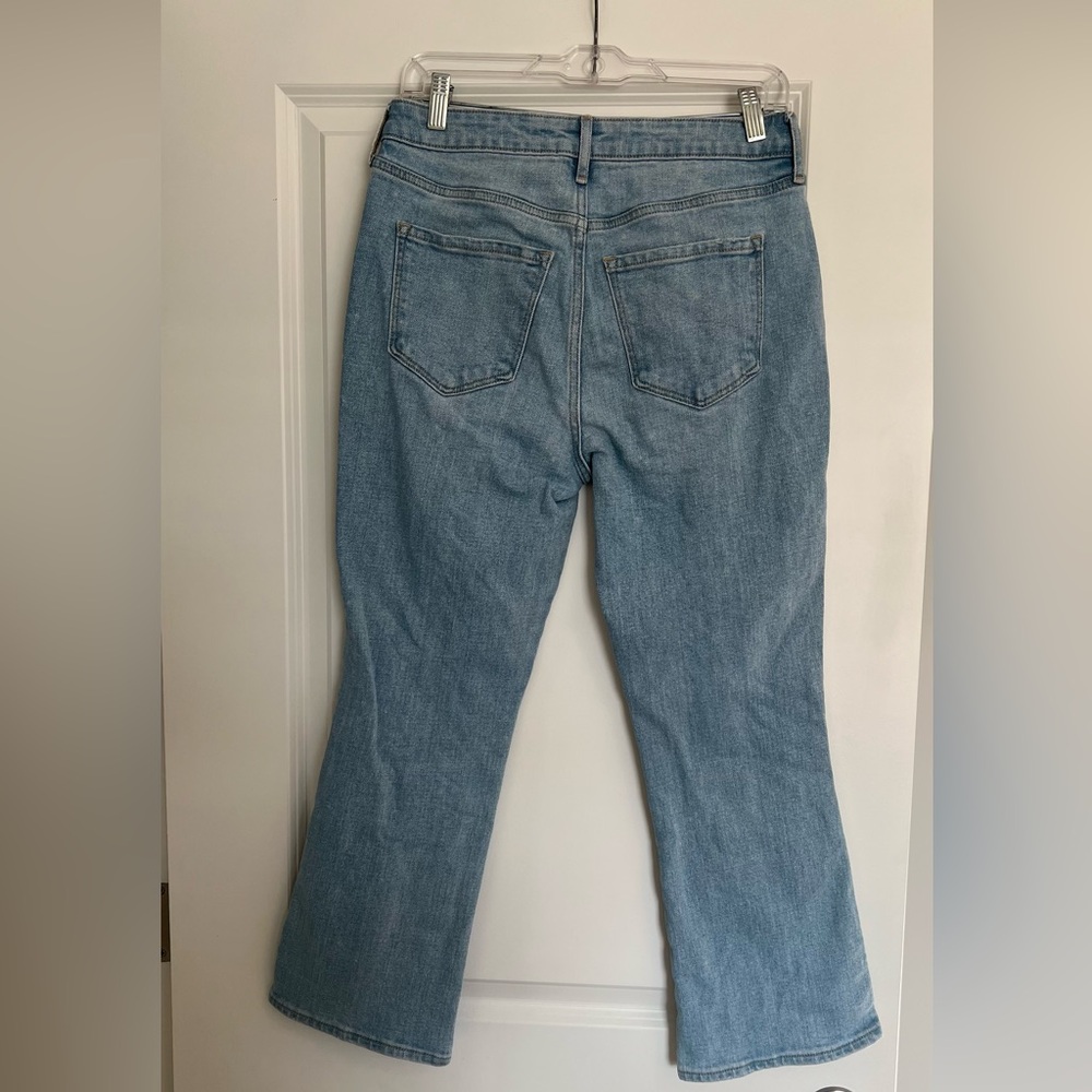 High Rise Cropped Flare Jeans - Picture 5 of 5